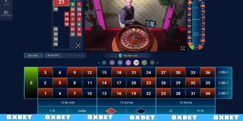 Mẹo dự đoán Roulette 8XBET cực đỉnh